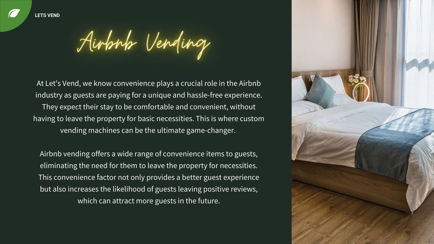 Airbnb All In One- Standard Vending Machine